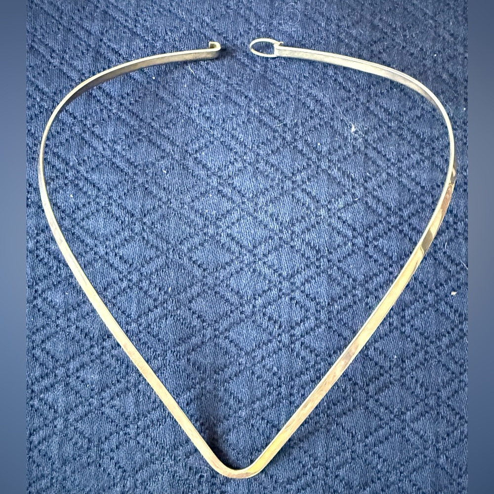 Mexican handmade  signed, 925 silver collar